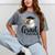 Eagle Grad Squad Class Of 2019 Graduation Mineral Wash Tshirts Mineral Gray