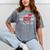 Earned It RN Nurse Graduation RN & LPN Nursing Mineral Wash Tshirts Mineral Gray