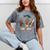 EdD Black Girls Doctor Of Education Graduation Black Women Mineral Wash Tshirts Mineral Gray