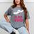 Educated Women Graduation Shirt Mineral Wash Tshirts Mineral Gray