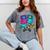 Eighties Console Controller Gaming Player Gadget Nostalgia Mineral Wash Tshirts Mineral Gray