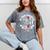 Fire Academy Graduate Firefighter Graduation Mineral Wash Tshirts Mineral Gray