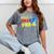 First Day Of School Shirt Peace Out Pre-K Graduation Kids So Mineral Wash Tshirts Mineral Gray