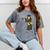 Flossing Graduation Class Of 2019 Women Mineral Wash Tshirts Mineral Gray