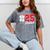 Football Senior Night Football Senior 2025 Graduation 51 Mineral Wash Tshirts Mineral Gray