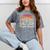 Never Forget Retro Nostalgia Vintage Cassette Mineral Wash Tshirts Mineral Gray