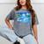 Frutiger Aero Dolphin Sunset Ocean With Palm Trees Y2k Mineral Wash Tshirts Mineral Gray Frutiger Aero Dolphin Sunset Ocean With Palm Trees Y2k Mineral Wash Tshirts Mineral Gray