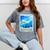 Frutiger Aero Skeuomorphism User Interface Nostalgia Mineral Wash Tshirts Mineral Gray