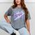 Frutiger Aero Y2K Chrome Dolphin Mineral Wash Tshirts Mineral Gray