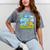 Frutiger Aero Y2K Fashion Trends Statement Piece Tech Orange Premium Mineral Wash Tshirts Mineral Gray