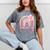 Fun Happy Last Day Of School Girl Student Graduation Rainbow Mineral Wash Tshirts Mineral Gray