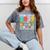 Future Class Of 2029 I Survived Passed 5th Grade Graduation Mineral Wash Tshirts Mineral Gray