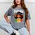 Future HBCU Grad Afro Girl College Graduation Kids Mineral Wash Tshirts Mineral Gray
