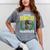 Future HBCU Graduation Shirt College Flossing Girl Tee Mineral Wash Tshirts Mineral Gray