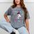 Girls 3rd Grade Graduation Magical Unicorn Mineral Wash Tshirts Mineral Gray