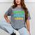 Goodbye 4th Grade On My Way To 5th Grade 2022 Graduation Mineral Wash Tshirts Mineral Gray