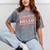Goodbye Middle School Hello High School 8th Grade Graduation Mineral Wash Tshirts Mineral Gray