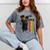 Grads Senior Class Of 2023 Graduation Decoration Stole Mineral Wash Tshirts Mineral Gray