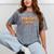 Graduate 2028 Class Of 2028 Senior Graduation Mineral Wash Tshirts Mineral Gray