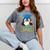 Graduate Penguin Class Of 2025 Kids Graduation Mineral Wash Tshirts Mineral Gray