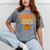 Graduate Senior Class 2023 Basketball Player Graduation Grad Mineral Wash Tshirts Mineral Gray