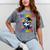 Graduation 1st Grade Unicorn Nailed It Girls Grad Magical Mineral Wash Tshirts Mineral Gray