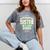 Graduation 2019 TShirt Proud Sister Of A Senior Mineral Wash Tshirts Mineral Gray