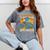 Graduation 2nd Grade Monster Truck Boys I Crushed Grad Mineral Wash Tshirts Mineral Gray