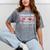 Graduation 5th 6th 8th Grade Class 2023 Anime Graduate Girls Mineral Wash Tshirts Mineral Gray