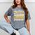 Graduation Family Matching Proud Mom Of A 2025 Graduate Mineral Wash Tshirts Mineral Gray