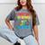 Graduation First Day Of School Crushed It Mineral Wash Tshirts Mineral Gray