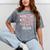 Graduation High School 2025 High School Graduation Premium Tri-Blend Mineral Wash Tshirts Mineral Gray