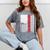 Graduation High School College Flag Graduate T Shirt 2018 Mineral Wash Tshirts Mineral Gray