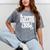 Graduation Graduation I'm Smarter Than I Look Mineral Wash Tshirts Mineral Gray