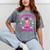 Graduation Kindergarten Last Day Of School Shirt Girls Mineral Wash Tshirts Mineral Gray