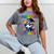 Graduation Preschool Unicorn Nailed It Pre-K Girls Grad Mineral Wash Tshirts Mineral Gray