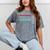 Graduation Promotion Elementary School To Junior High Mineral Wash Tshirts Mineral Gray
