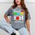 Graduation Proud Mom Of 2025 Kindergarten Graduate Mineral Wash Tshirts Mineral Gray
