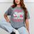 Graduation T Shirt For Mom Proud Mama Of 2018 Senior Tee Mineral Wash Tshirts Mineral Gray