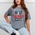 Haircutter Barber Eat Sleep Cut Barbering Graduation Mineral Wash Tshirts Mineral Gray