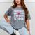 Hairstylist Cosmetology School Graduation Graduate Tee Mineral Wash Tshirts Mineral Gray