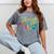 Happy Last Day Of School Student Teacher Graduation Mineral Wash Tshirts Mineral Gray