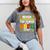 HBCU Grad Historically College Graduation Mineral Wash Tshirts Mineral Gray
