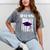 High School Graduation T Shirt Flag College Graduation Mineral Wash Tshirts Mineral Gray