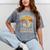 Hiking Because People Are Annoying Introvert Mineral Wash Tshirts Mineral Gray