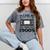 Over The Hill Please Be Patient I'm From The 1900s VHS Mineral Wash Tshirts Mineral Gray