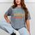 I'm Fluent In Silence And Eye-Rolls Introverts Mineral Wash Tshirts Mineral Gray