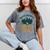 Introvert Camping Social Battery Recharging In The Woods Mineral Wash Tshirts Mineral Gray