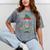 The Introvert Elf Christmas Family Matching Fun Xmas Top Mineral Wash Tshirts Mineral Gray