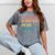 Introvert Pet Ladybug Mom Mineral Wash Tshirts Mineral Gray
